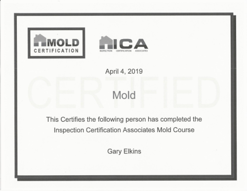 Mold Certificate